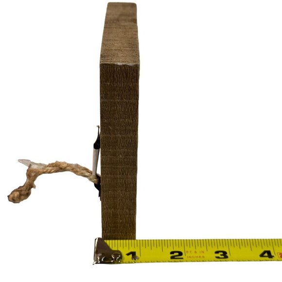 Patriotic Mini Wood Sign 4in July 4th American Rustic Primitive Tray Decor - Picture 5 of 7